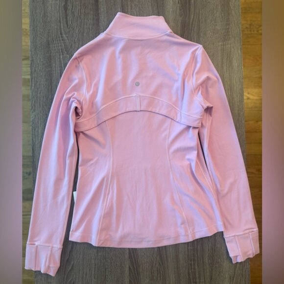 New with tags Lululemon Define Jacket Nulu. Light Pink. Vita Pink. Size 10. - Picture 5 of 14